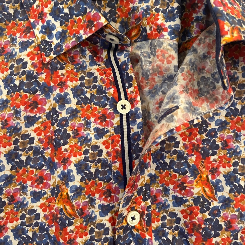 Men’s Bugatchi Long Sleeve button up